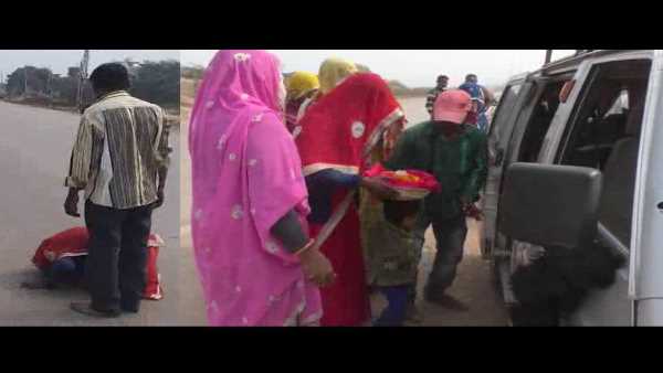 Superstition: Sister arrived at NH 52 bundi for to take soul of three year ago dead brother Superstition: Sister arrived at NH 52 bundi for to take soul of three year ago dead brother