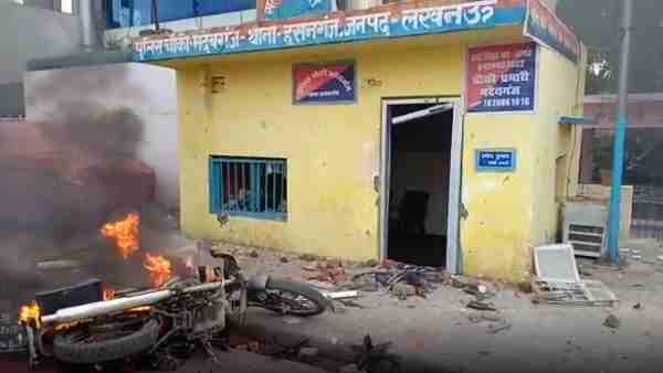 लखनऊ के कई इलाकों में फैली हिंसा