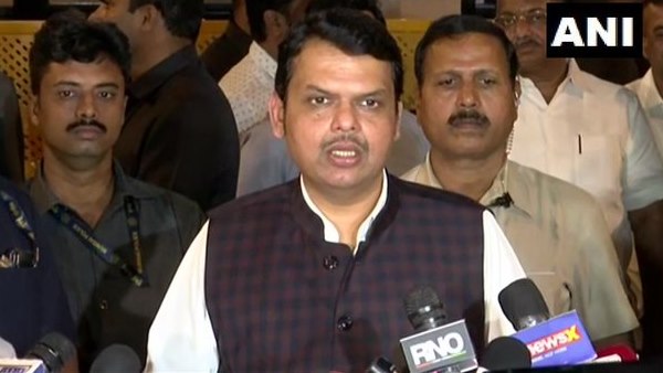 Devendra Fadnavis says Is it that Shiv Sena are under pressure from Congress to save their govt? Devendra Fadnavis says Is it that Shiv Sena are under pressure from Congress to save their govt?