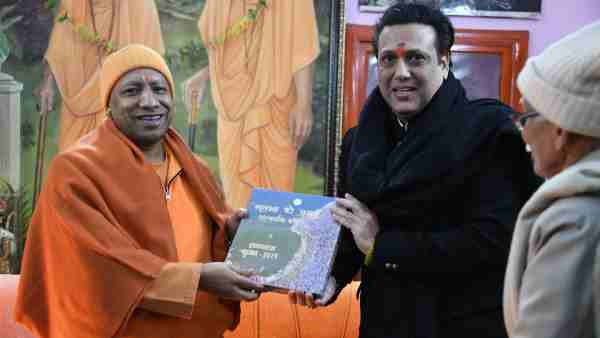 Govinda meet UP Chief Minister Yogi Adityanath Govinda meet UP Chief Minister Yogi Adityanath