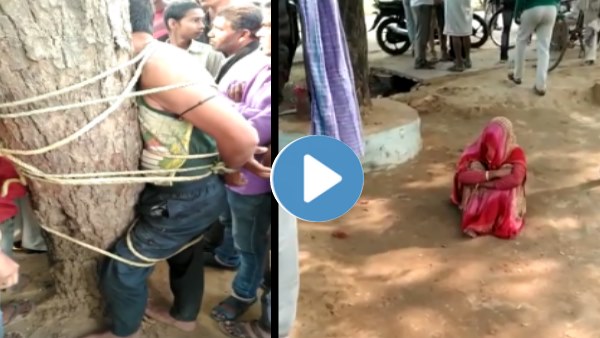 lover beaten by Girlfriends Husband in Bhind Madhya Pradesh lover beaten by Girlfriends Husband in Bhind Madhya Pradesh