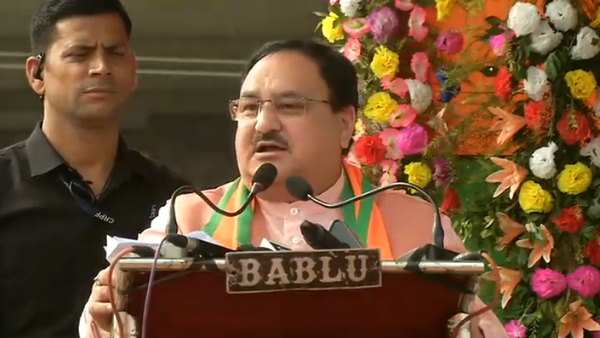 जेपी नड्डा ने कांग्रेस पर साधा निशाना