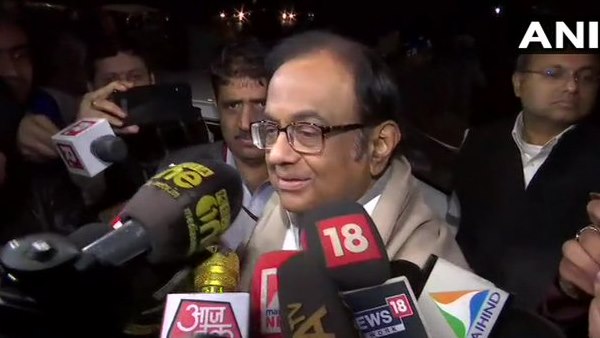 Congress leader P Chidambaram mets Sonia Gandhi, says I will address a press conference tomorrow Congress leader P Chidambaram mets Sonia Gandhi, says I will address a press conference tomorrow