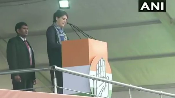 Congress leader Priyanka Gandhi statement on modi government in Bharat bachao rally Congress leader Priyanka Gandhi statement on modi government in Bharat bachao rally