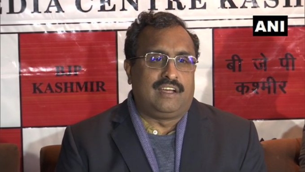 BJP Ram Madhav in Srinagar on internet services in Jammu and Kashmir BJP Ram Madhav in Srinagar on internet services in Jammu and Kashmir