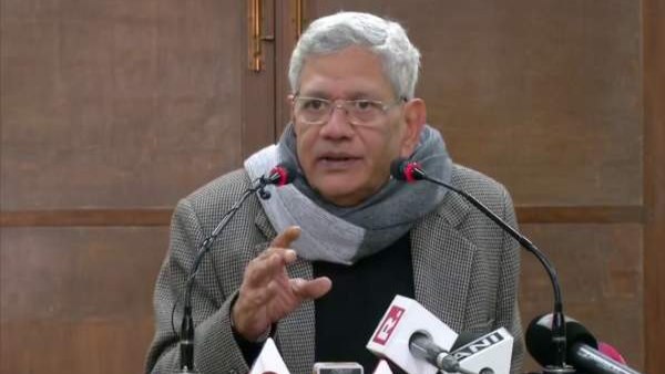 Some major forces are trying to assassinate Mahatma Gandhi ideas Sitaram Yechury Some major forces are trying to assassinate Mahatma Gandhi ideas Sitaram Yechury