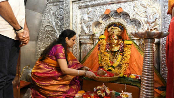 मुख्यमंत्री बनने के बाद पहली बार दर्शन