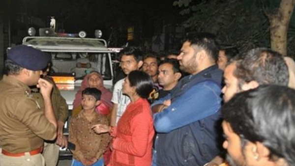 आरोपी रिश्तेदारों के साथ ससुराल पहुंचा