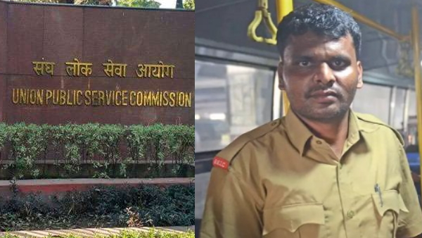 बस कंडक्टर का काम करते हैं मधु एनसी