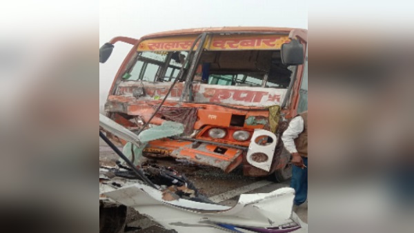 bus van accident churu bikaner rajasthan bus van accident churu bikaner rajasthan