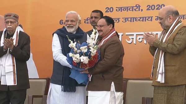 जेपी नड्डा के भाजपा अध्यक्ष चुने जाने पर बोले मोदी जेपी नड्डा के भाजपा अध्यक्ष चुने जाने पर बोले मोदी