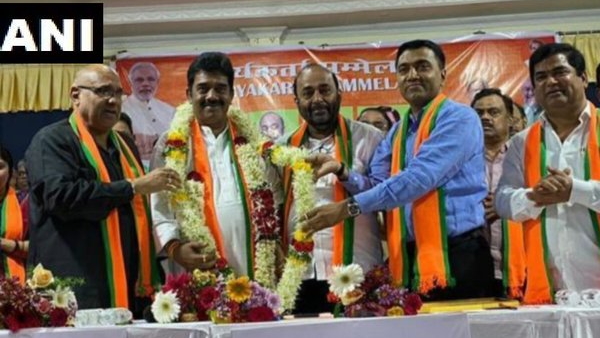 BJP leader Sadanand Tanavade appointed as party Goa unit Chief BJP leader Sadanand Tanavade appointed as party Goa unit Chief