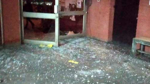 नकाबपोश हमलावरों ने कैंपस के भीतर जमकर मारपीट की