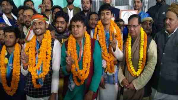 NSUI ने दर्ज कराई जीत