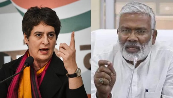 bjp leader Swatantra Dev Singh says Priyanka Gandhi funding violence in UP bjp leader Swatantra Dev Singh says Priyanka Gandhi funding violence in UP