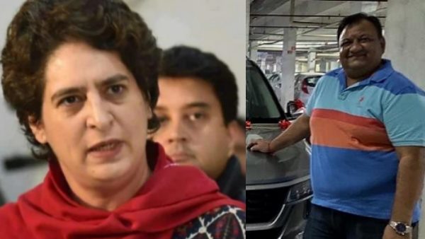 priyanka gandhi attacks on yogi govt over gaurav chandel murder in noida priyanka gandhi attacks on yogi govt over gaurav chandel murder in noida