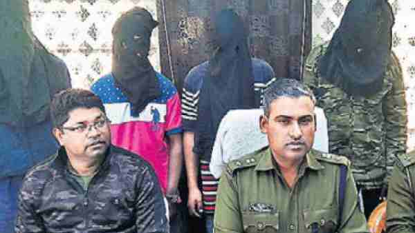 Ranchi police arrested five accused of molestation Ranchi police arrested five accused of molestation