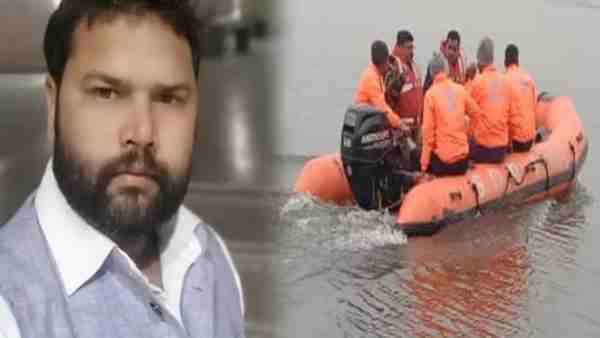 सपा नेता के शव को बरुआ बांध में तलाश रही है पुलिस