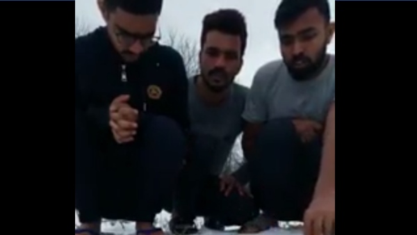 चारों तरफ बर्फ ही बर्फ