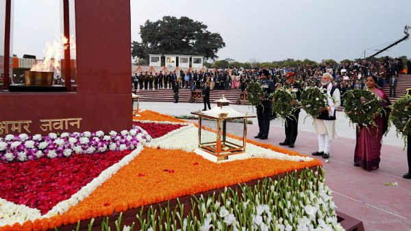 सबसे पहले पीएम जाएंगे वॉर मेमोरियल