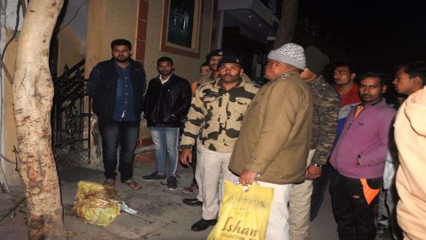 शाम को आया संदीप और वारदात को अंजाम देकर भागा