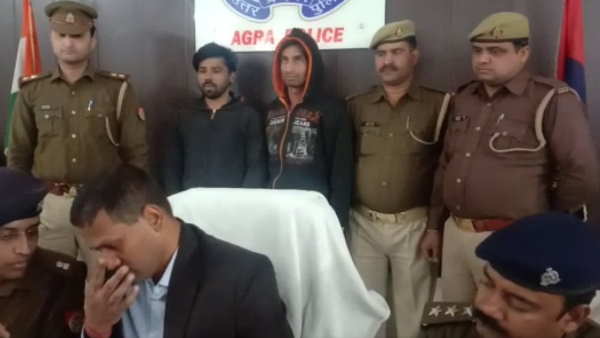 uttar pradesh agra murder case police arrested two accused uttar pradesh agra murder case police arrested two accused