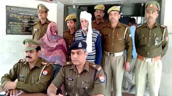 hathras police arrested wife in her husband murder case hathras police arrested wife in her husband murder case