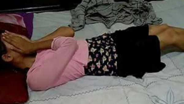 बाथरूम में रखी डिटॉल की शीशी को मुंह में उड़ेला