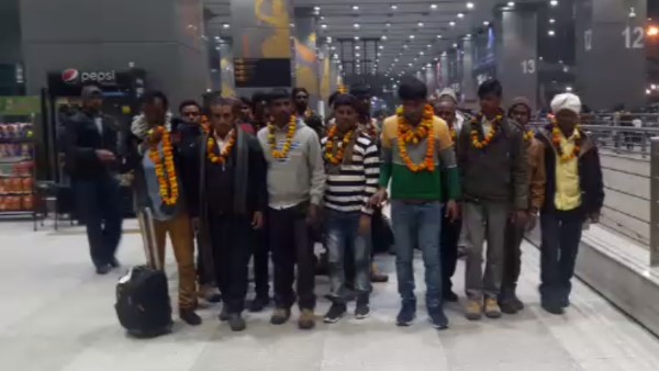 29 Indians returned from Iraq including 8 workers of bundi district 29 Indians returned from Iraq including 8 workers of bundi district