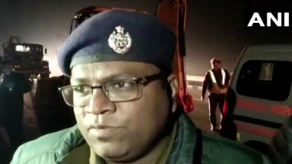 बिहार जा रही थी बस