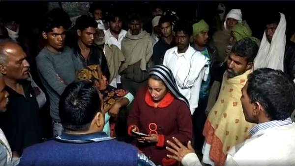 Mother Son Died In Accident on Malakhera Road of alwar Mother Son Died In Accident on Malakhera Road of alwar