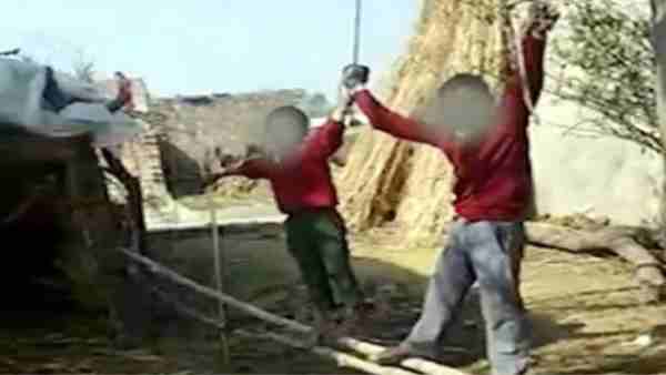 Two innocent children brutally beats in Amroha Two innocent children brutally beats in Amroha