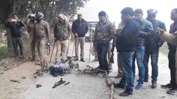 STF Gorakhpur unit shot dead wanted criminal Firoz Pathan STF Gorakhpur unit shot dead wanted criminal Firoz Pathan