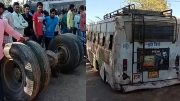 Bundi Roadways Depot bus Accident in Jhalawar Bundi Roadways Depot bus Accident in Jhalawar