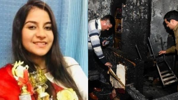 लैपटॉप चर्जिंग के दौरान लगी लाग