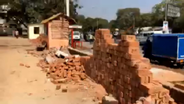 ahead of Trump Ahmedabad visit, Gujarat civic body builds wall to shut out slum on route, people ask to PM Modi this is why happen ahead of Trump Ahmedabad visit, Gujarat civic body builds wall to shut out slum on route, people ask to PM Modi this is why happen