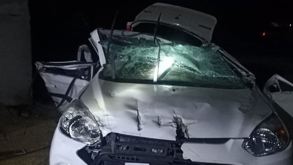Four Died in Accident at Hanumangarh Rajasthan Four Died in Accident at Hanumangarh Rajasthan