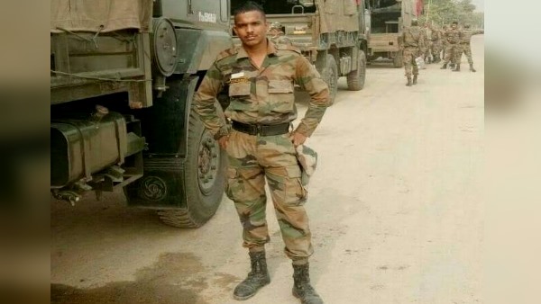 Hanumangarh Soldier Vikas prajapat died Due to heart attack Hanumangarh Soldier Vikas prajapat died Due to heart attack