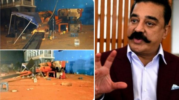 crane collapsed on sets of Kamal Haasan film Indian 2 3 people died 10 injured in chennai crane collapsed on sets of Kamal Haasan film Indian 2 3 people died 10 injured in chennai