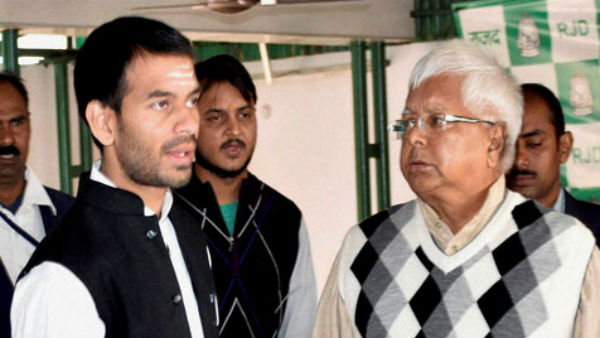 अपने अर्जुन को मुकुट पहना दिए हैं: तेज प्रताप