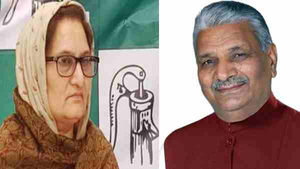 BJP MP vijay pal Tomar and former MP Tabassum Hasan detained by police BJP MP vijay pal Tomar and former MP Tabassum Hasan detained by police