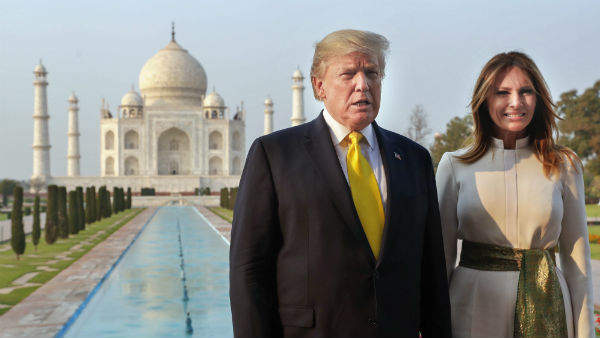 ट्रंप को बताया क्यों बना था ताज महल