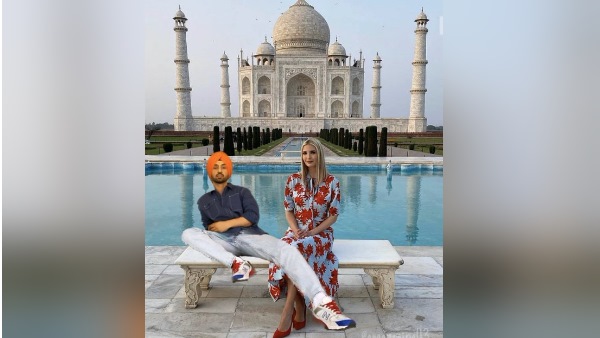 दिलजीत दोसांझ ने इवांका के साथ एक फनी मीम्स को ट्वीट किया