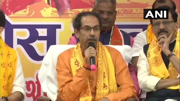 maharashtra cm uddhav thackeray offers rs one crore for ram temple in ayodhya maharashtra cm uddhav thackeray offers rs one crore for ram temple in ayodhya
