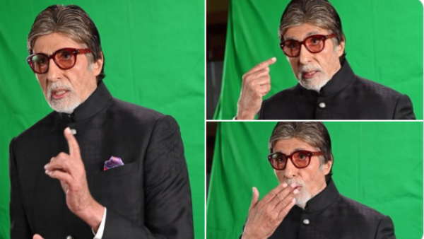 अमिताभ बच्चन ने कोरोना को दिखाया ठेंगा