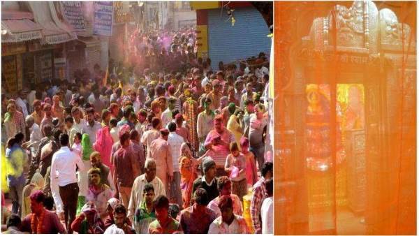 झीने पर्दे से बाबा श्याम के दर्शन
