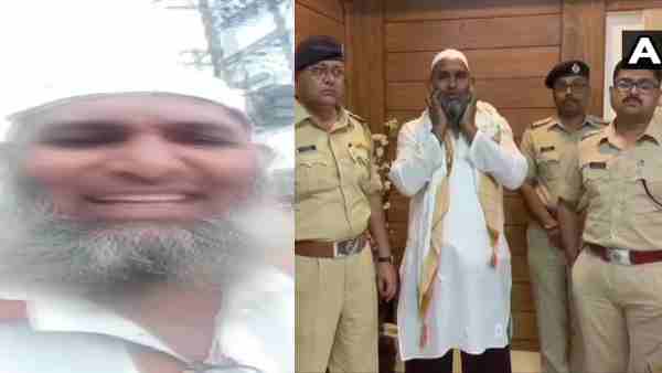 A man was taken into custody by Police yesterday in Jalgaon A man was taken into custody by Police yesterday in Jalgaon