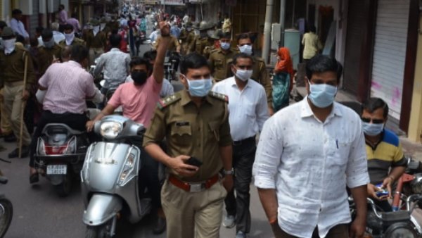 सरकार द्वारा जिलों में चिन्हित बेड्स की संख्या