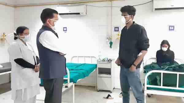 Congress vice-president Suryakant Dhasmana will remain in quarantine for 14 days at his house Congress vice-president Suryakant Dhasmana will remain in quarantine for 14 days at his house