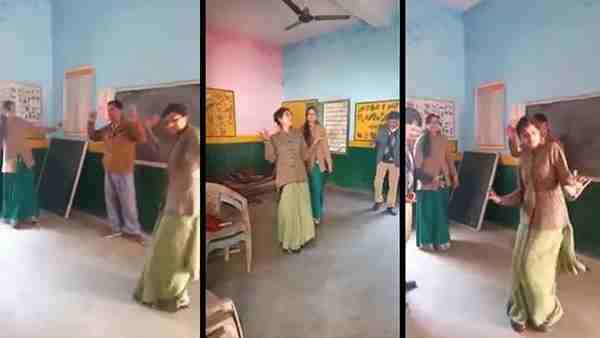 टीचरों का डांस करते हुए VIDEO वायरल